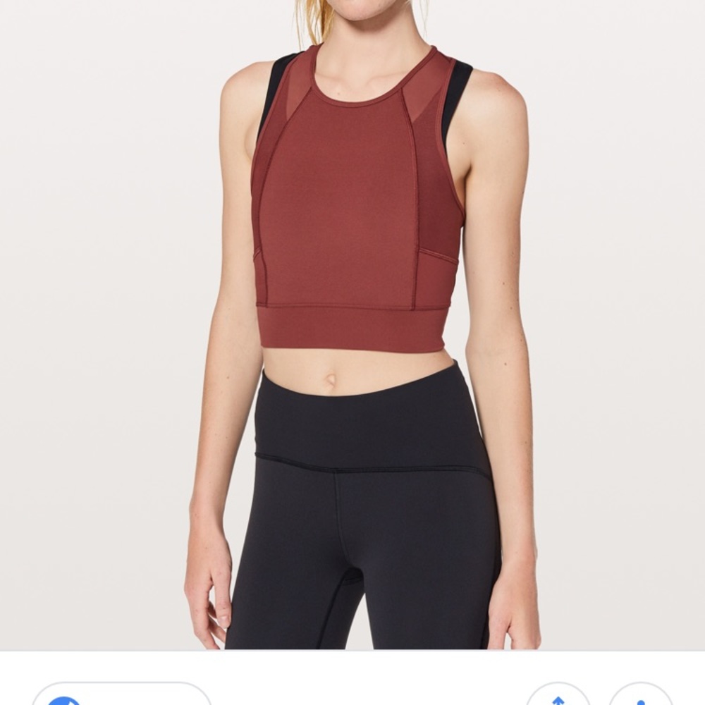 NWOT Lulu Lemon Laser Speed Train Tank